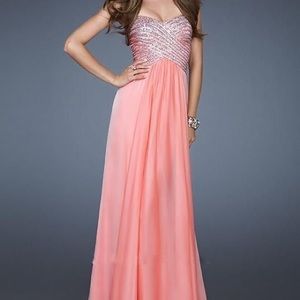 La Femme Formal / Prom Floor Length Dress